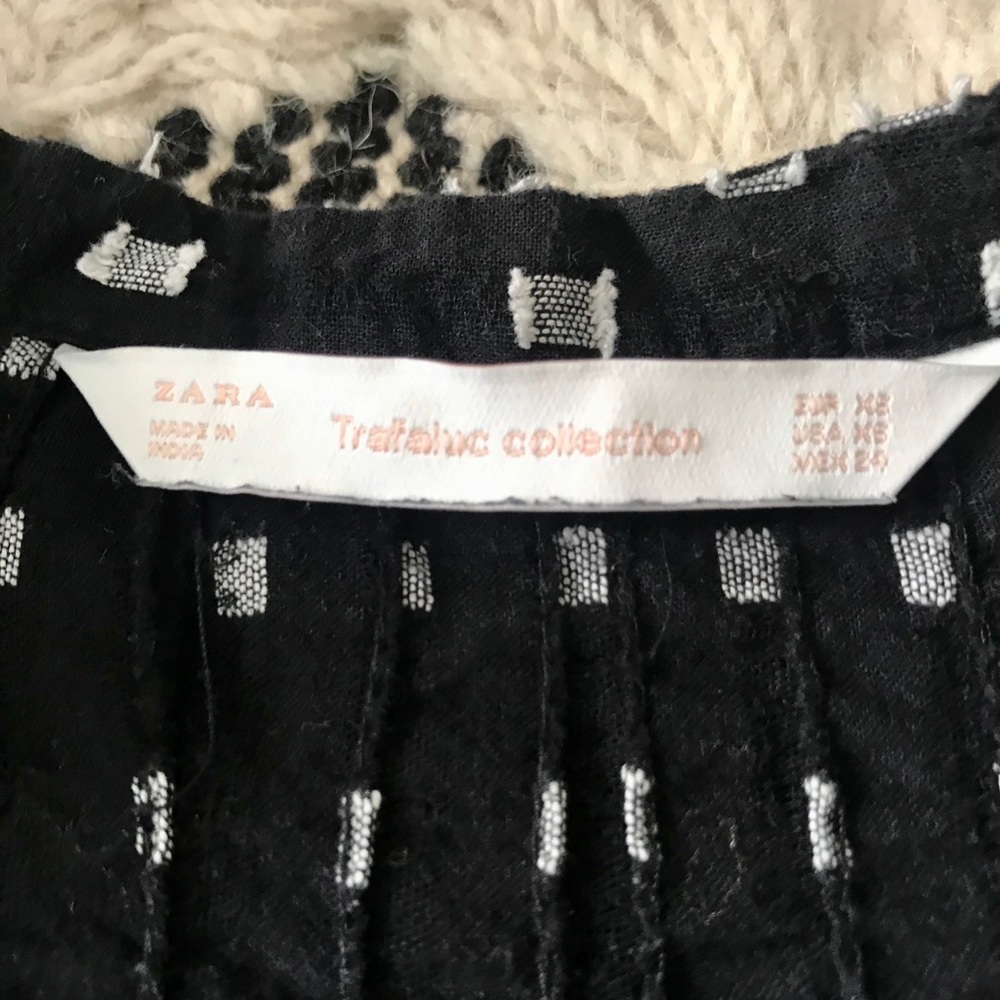 Zara Boho Pattern Top - Picture 3 of 3